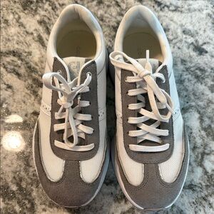 Cole Haan Gray and White Sneakers